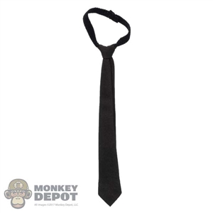 Tie: VorToys Mens Black Dress Tie