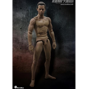 Boxed Figure: World Box 1/6 Body 2.0 Male Body w/ Head (WB-AT002)