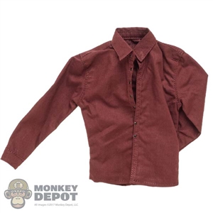 Shirt: WJL Toys Mens Burgundy Dress Shirt