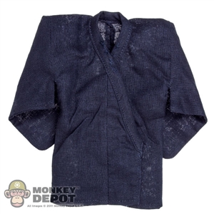 Top: Wolf King Dark Blue Kosode