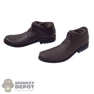 Boots: Wolf King Mens Molded Brown Boots