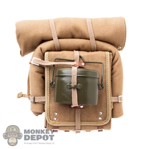 Pack: War Story Japanese Army Backpack w/Tent, Blanket & Mess Kit