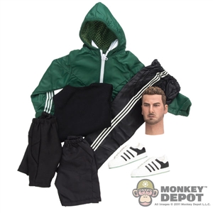 Clothing Set: Wild Toys Windbreaker Set (Green) (WT-22C)