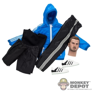 Clothing Set: Wild Toys Windbreaker Set (Blue) (WT-22B)