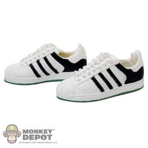 Shoes: Wild Toys White & Black Sneakers