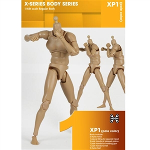 Boxed Figure: X Series Action Figure Male, Pale (XP1)