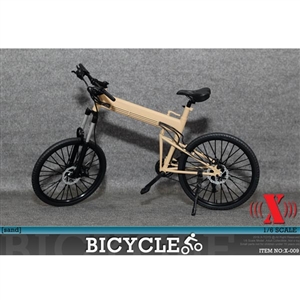 Bicycle: X Toys 1/6 Folding Bike - Sand (XT-009C)