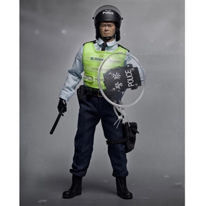Boxed Figure: ZC World - Police Tactical Unit Sergeant Black (ZC-189)