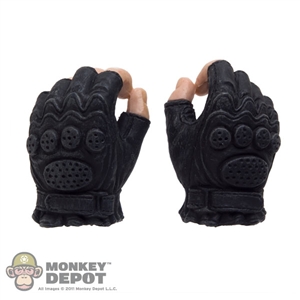 Hands: ZC World Black Fingerless Molded Hands