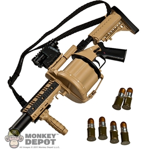 Rifle: ZY Toys Multiple Grenade Launcher M32 MGL - Desert