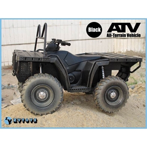 ZY Toys 1/6 ATV All Terrain Vehicle - BLACK (ZY-8033A)