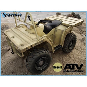 ZY Toys 1/6 ATV All Terrain Vehicle - DESERT (ZY-8033B)