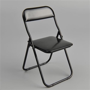 Chair: ZY Toys Black Folding Chair (ZY-15-22C)