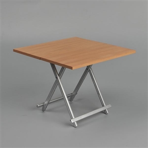 Table: ZY Toys Brown Folding Table (ZY-15-21B)