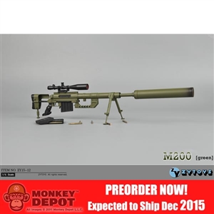 Rifle: ZY Toys M200 Bolt-Action Sniper Rifle (Green) (ZY-15-12)