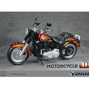 Boxed Vehicle: ZY Toys 1/6 Motorcycle Cruiser Special Version (ZY-15-26D)