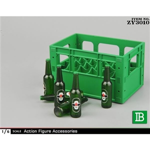 Food: ZY Toys Beer Crate w/Bottles (ZY-3010B)