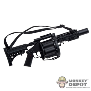 Rifle: ZY Toys Multiple Grenade Launcher M32 MGL-105  - Black