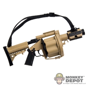 Rifle: ZY Toys Multiple Grenade Launcher MGL Mk14 Short - Desert