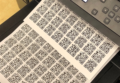 QR Code Stickers