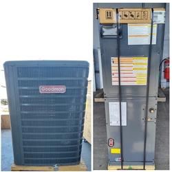 2.5 Ton Goodman 14 SEER Heat Pump System GSZ140301 (7111), ARUF31B14 (1005)(F)