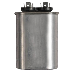 Capacitor Oval Single Section 6 MFD 370/440VAC