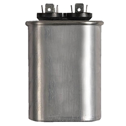 Capacitor Oval Single Section 55 MFD 370/440VAC