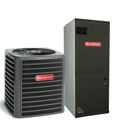 1.5 Ton Goodman 16 SEER Central System GSX160181A, AVPTC25B14 Variable Speed