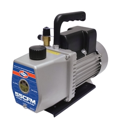 Uniweld 5.5 CFM Two Stage Vacuum Pump, 1/2HP, 110/220V, 15 micron