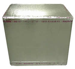 Duct board - Distribution Box 25" X 25" X 22" Inside Diameter - R4 (1") / R6 (1.5") / R8 (2")