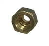 1/4" Mini Split Copper Tubing Flare Compression Nut Fitting