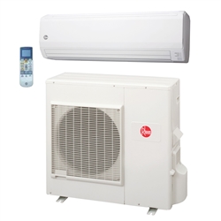 Mini Split 24,000 BTU Rheem Classic Plus 19.5 SEER Heat Pump System, RIWH24AVFJ, ROSH24AXFWJ