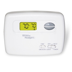 White Rodgers Thermostat Heat Pump ONLY 2H/1C 1F79-111 Non-Programmable