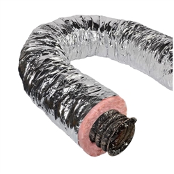 Flexible Duct 4" R6 25' Bag