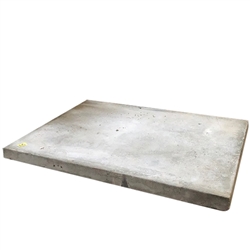 36x48 Cladlite Concrete Hurricane Condenser Pad (Cosmetic Damage) (T)