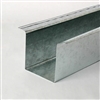 8' Galvanized Line Cover 4"W x 4"D