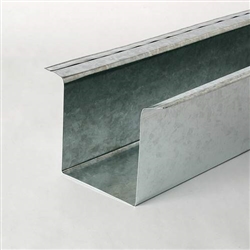 8' Galvanized Line Cover 4"W x 4"D