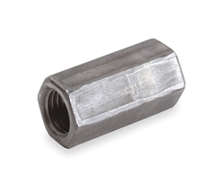 All Thread 3/8" Coupling Connector Electro-Galvanized Steel