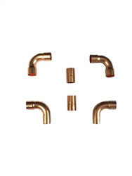 Copper Fittings Kit 3/8"