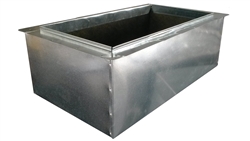 Return Air Box, Register Boot 24" x 12" R6