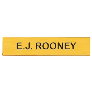 Blackinton J2 Name Plate, 3" x 5/8"