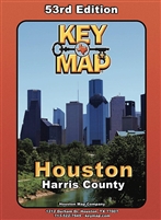 Harris County Houston Key Map - 53rd Edition