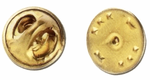 Clutch Back Fastener (Brass)