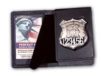 Perfect Fit 850 Flip Out Badge Case w/ Single ID Window (2-5/8"x 4-1/4")