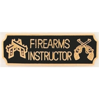 Firearms Instructor Award Bar