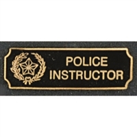 Police Instructor Award Bar