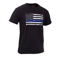 Kids Short Sleeve Thin Blue Line T-Shirt