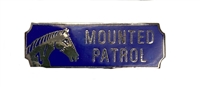 Mounted Patrol Award Bar
