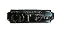 Special Responsive Group (CDT) Crowd Dispersement Team Award Bar