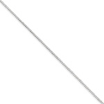 Sterling Silver 1.75mm Curb Chain